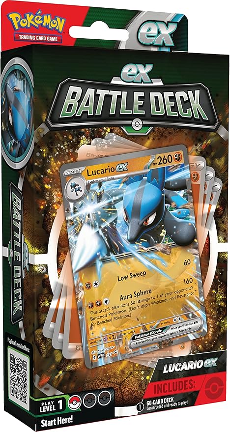 Pokémon TCG: Mega Lucario ex League Battle Deck
