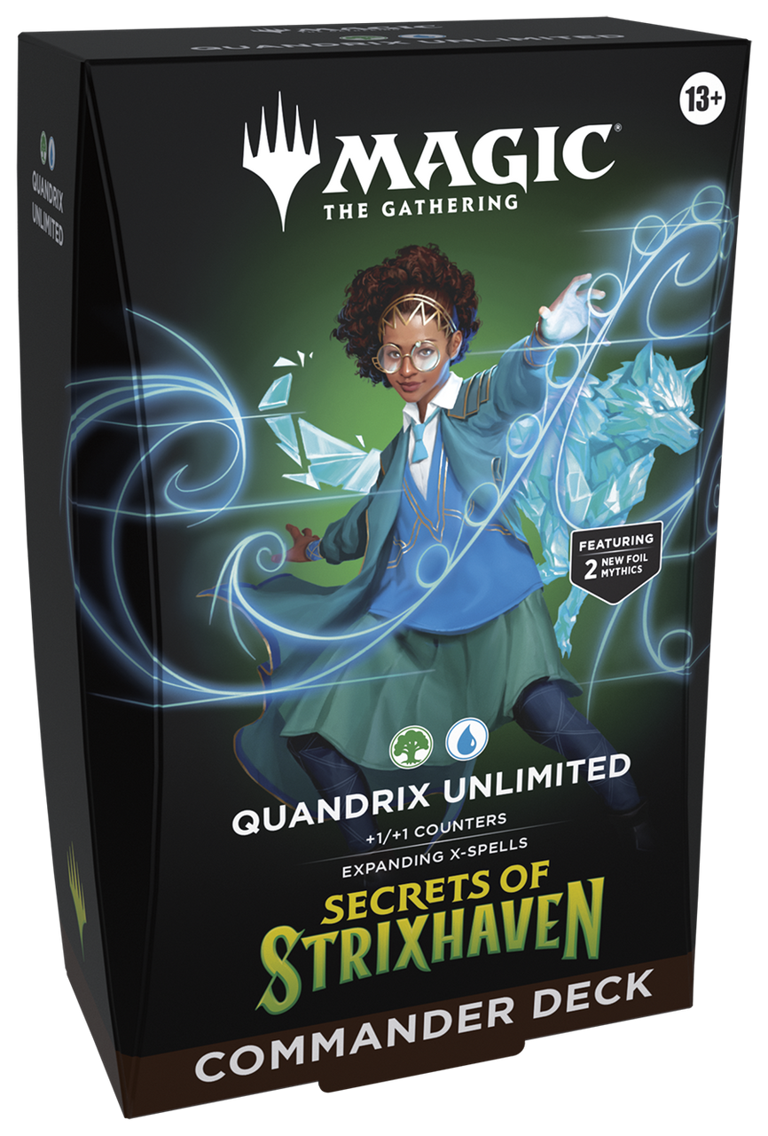 Magic: The Gathering - Secrets of Strixhaven Commander Deck (Quandrix Unlimited)