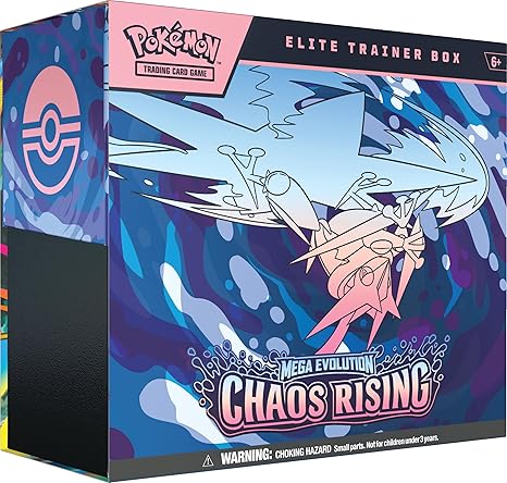 Pokémon Trading Card Game (TCG): Mega Evolution - Chaos Rising Elite Trainer Box
